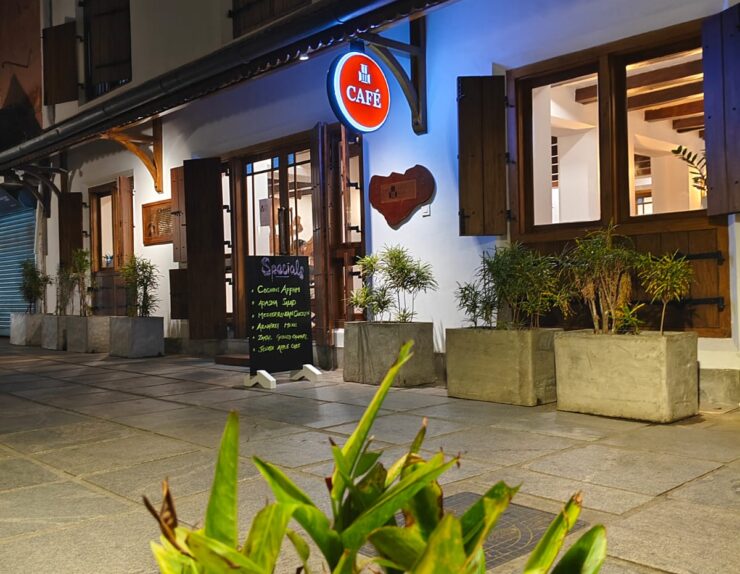 Ezekiel Café in Jew Town, Fort Kochi