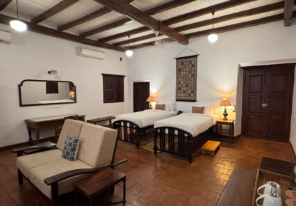 Heritage architecture of Ezekiel House in Fort Kochi
