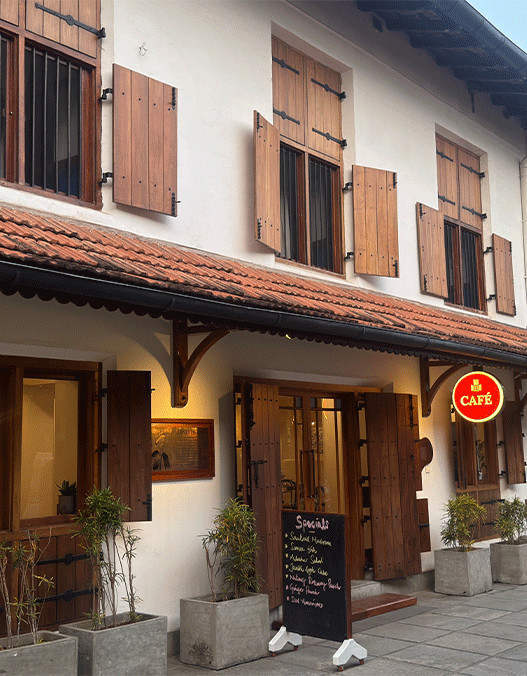 Historic Synagogue Lane in Jew Town, Kochi