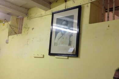 Details that make it a home.🙂An old portrait of A.B. Salem hangs on a wall of his newly renovation
