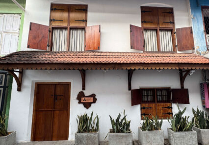 Traditional details inside Ezekiel House